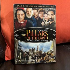 The Pillars of the Earth (DVD, 2010, 3-Disc Set) Ken Follett‎ Based Novel